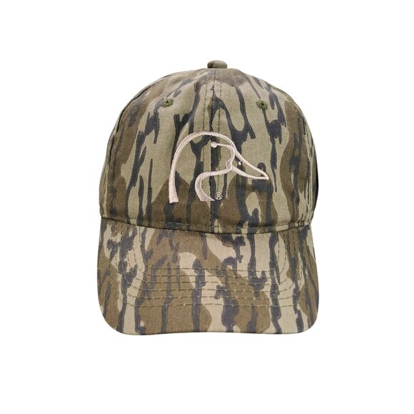 Ducks Unlimited Baseball Cap Mossy Oak Bottomland Camo Strapback Adjustable New - Picture 1 of 9